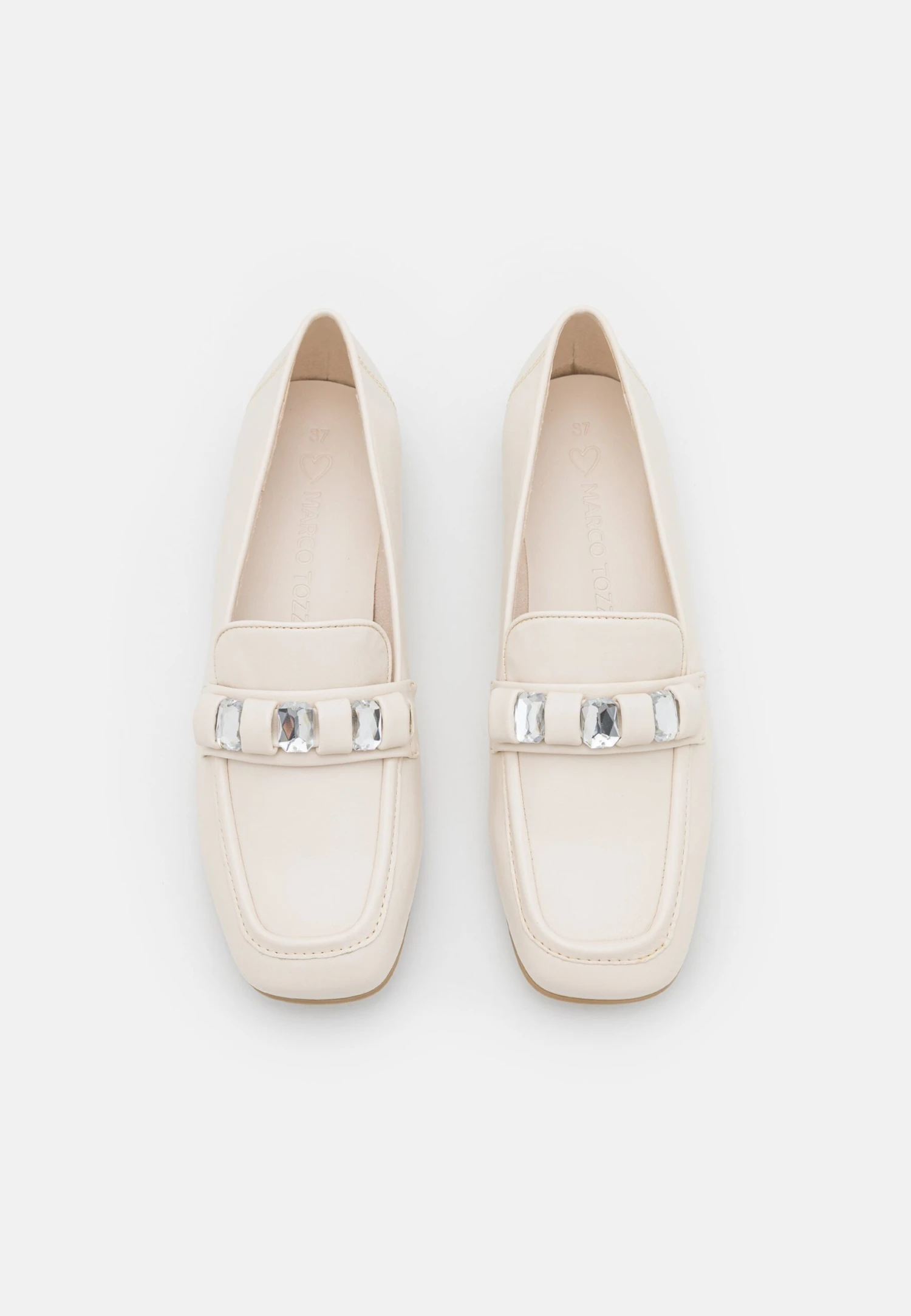 Marco Tozzi Slip-Ons - Cream 6 Marco Tozzi Slip-Ons - Cream - Image 6