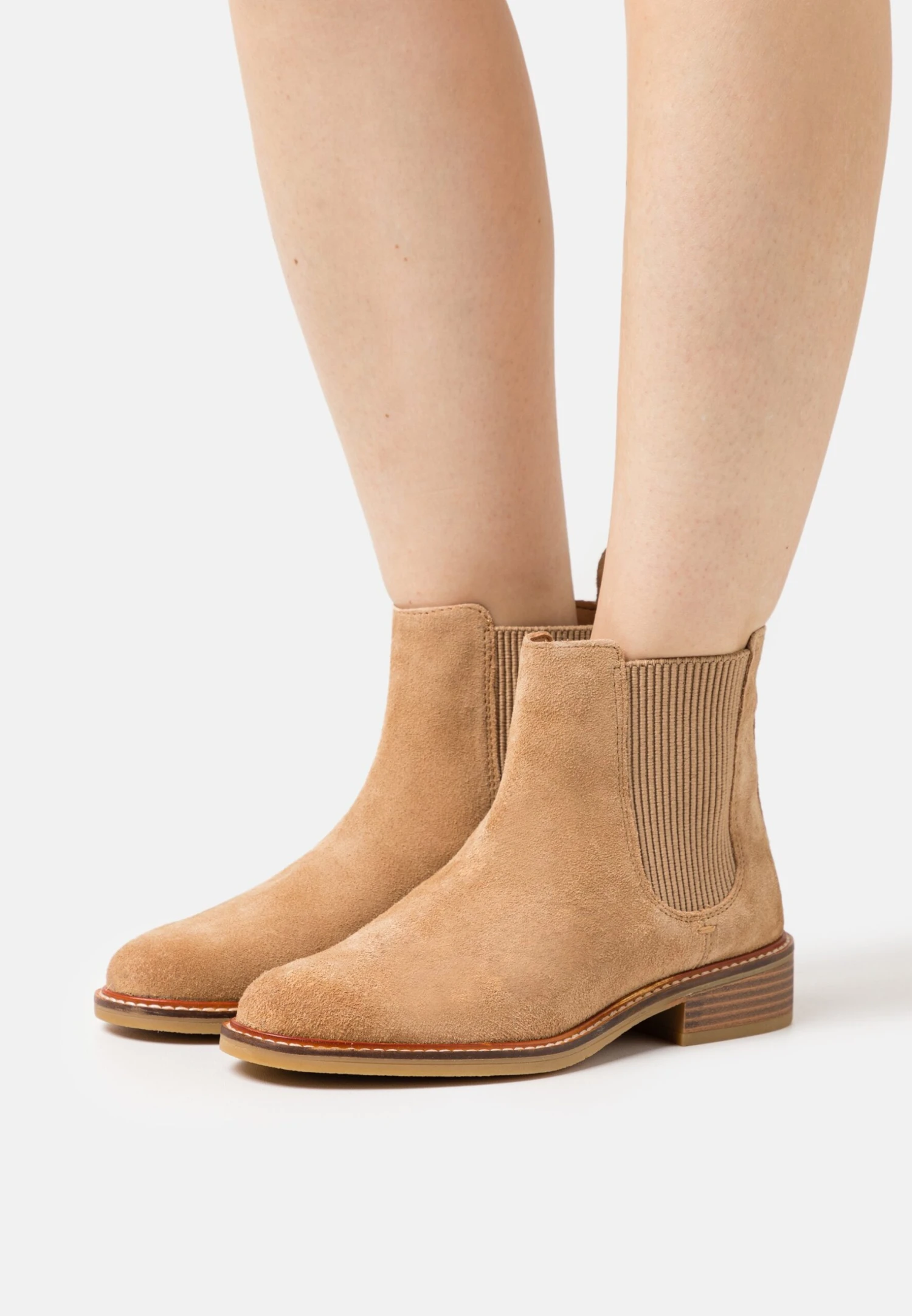 Clarks Cologne Arlo - Classic Ankle Boots - Light Tan 1 Clarks Cologne Arlo - Classic Ankle Boots - Light Tan
