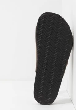 Rex Double Buckle Slide - Mules -Famous Lady Shoe Store 06a30eba3f8d43b698d23ecdb0abb890