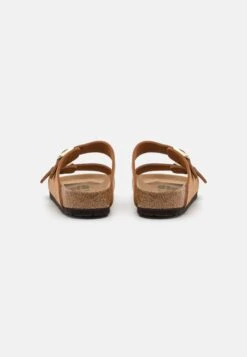 Birkenstock Arizona - Slippers - Soft Pecan 9 Birkenstock Arizona - Slippers - Soft Pecan -Famous Lady Shoe Store 0828b49ab33f4bab954297edab7bcaf3