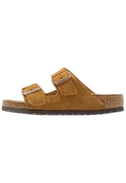 Birkenstock Arizona Soft Footbed Unisex - Slippers - Tan