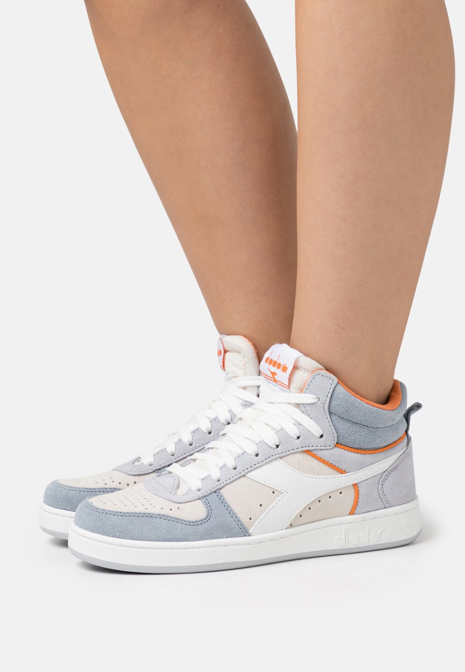 Diadora Magic Basket Demi - High-Top Trainers - Arctic Ice/Whisper White 1 Diadora Magic Basket Demi - High-Top Trainers - Arctic Ice/Whisper White