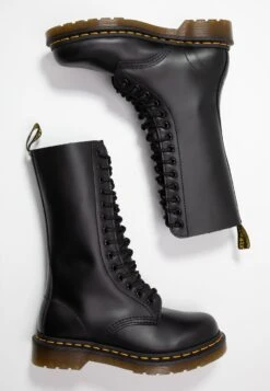 Dr. Martens 1914 - Lace-Up Boots - Black Smooth -Famous Lady Shoe Store 0995aa852d6b43f4a19a20c16efb1ed9