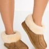 Shepherd Lena - Slippers - Chestnut