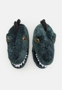 Dino Head Slipper Unisex - Slippers - Navy -Famous Lady Shoe Store 0ff0bf150daf4be494ea34e4509567ab