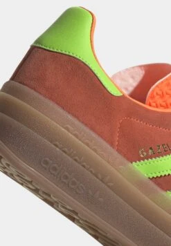 Adidas Originals Gazelle Bold- Trainers - Orange -Famous Lady Shoe Store 11d341706637410ebd5de0b0ae1ba282