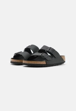 Birkenstock Arizona Bf Triples Narrow - Slippers - Black -Famous Lady Shoe Store 13e58393fa2e45d1b827b12db06e79e7