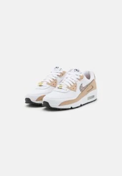 Nike Sportswear Air Max 90 - Trainers - White/Hemp/Summit White 8 Nike Sportswear Air Max 90 - Trainers - White/Hemp/Summit White -Famous Lady Shoe Store 1c8ca11f36594ddeaf7ef4628e8d4803