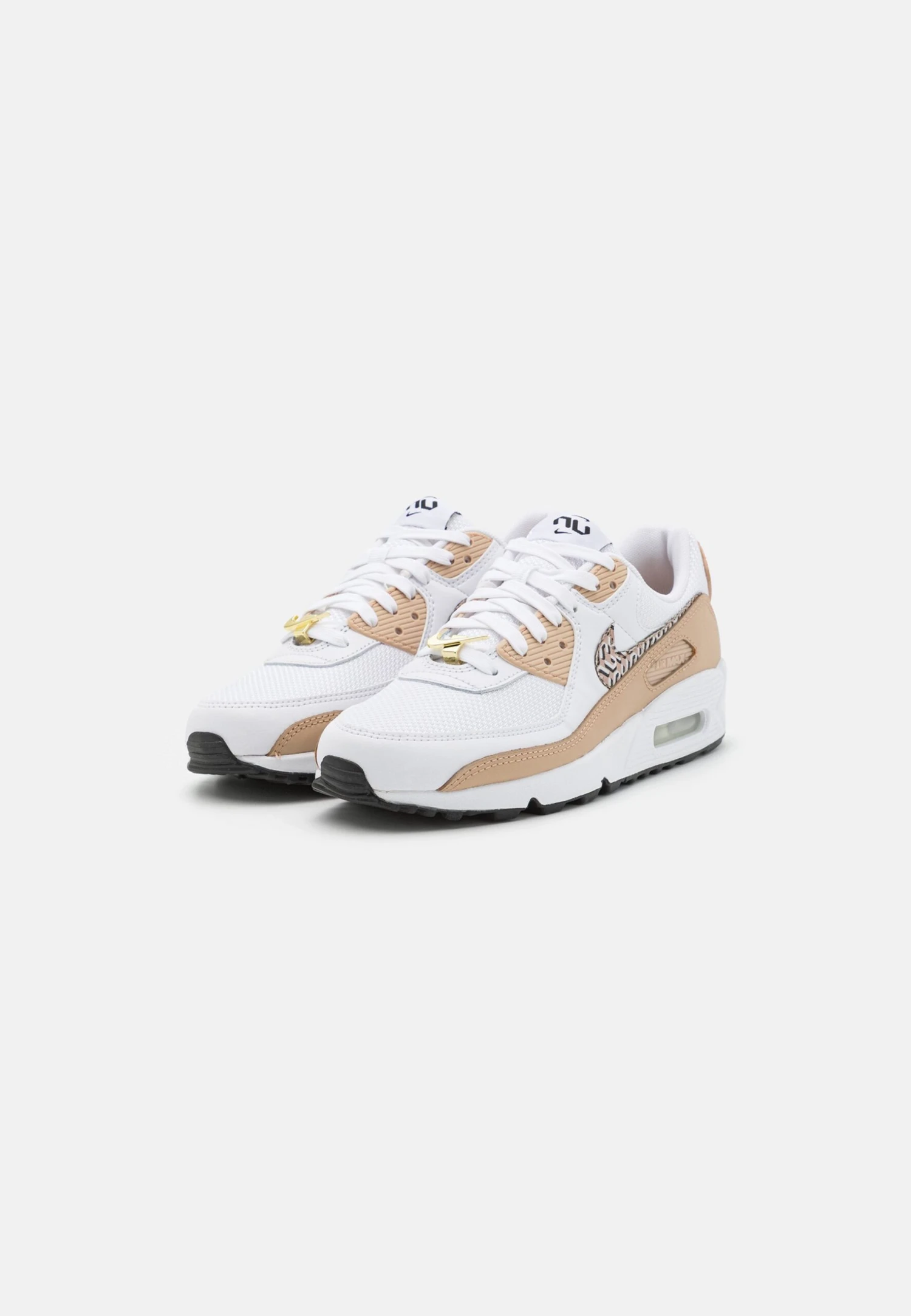 Nike Sportswear Air Max 90 - Trainers - White/Hemp/Summit White 3 Nike Sportswear Air Max 90 - Trainers - White/Hemp/Summit White - Image 3