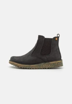 El Naturalista Felsen - Platform Ankle Boots - Black