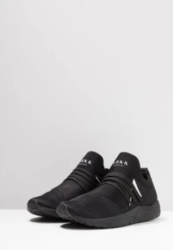 ARKK Copenhagen Raven - Trainers - All Black/White -Famous Lady Shoe Store 2318eb03562d4143805aa6fc6c336215