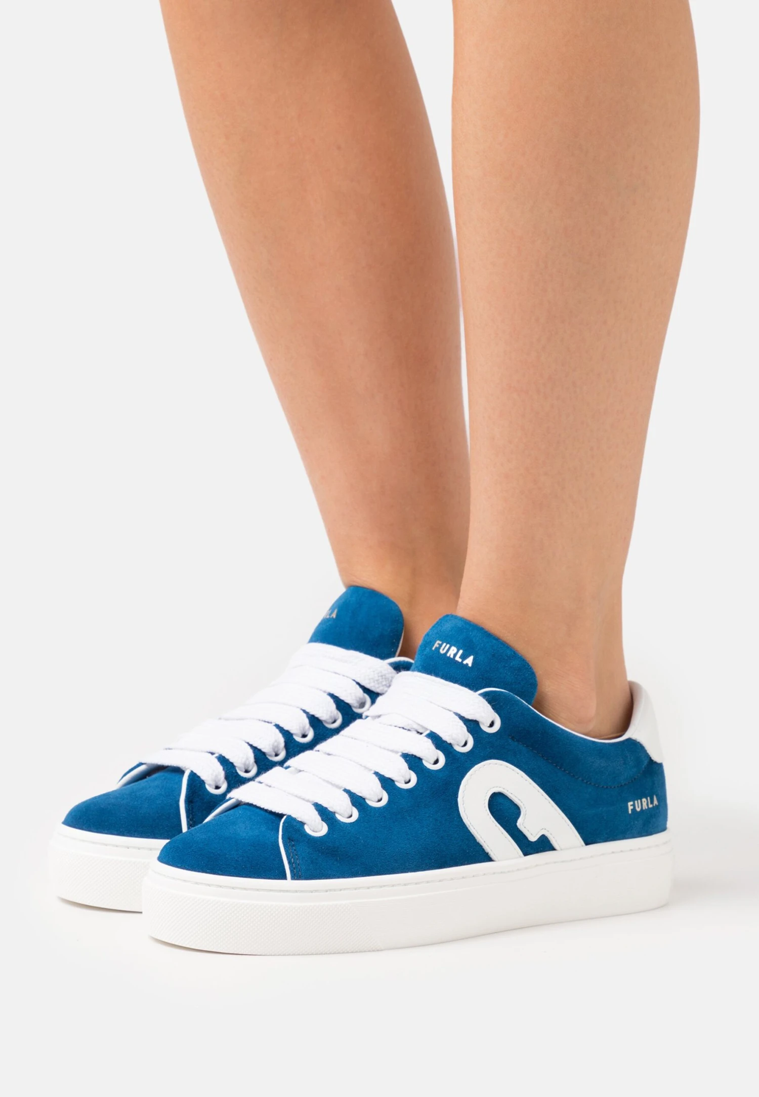 Furla Lace Up Trainers - Trainers - Blue Jay/Talco 1 Furla Lace Up Trainers - Trainers - Blue Jay/Talco