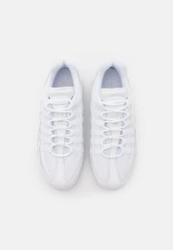 Nike Sportswear Air Max 95 - Trainers - White/Metallic Silver 9 Nike Sportswear Air Max 95 - Trainers - White/Metallic Silver -Famous Lady Shoe Store 258369814158454b9201e4c7aa5f0361
