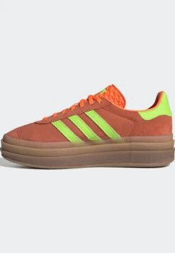 Adidas Originals Gazelle Bold- Trainers - Orange -Famous Lady Shoe Store 25f62ca99efe4dd8b1892c45b4491be6