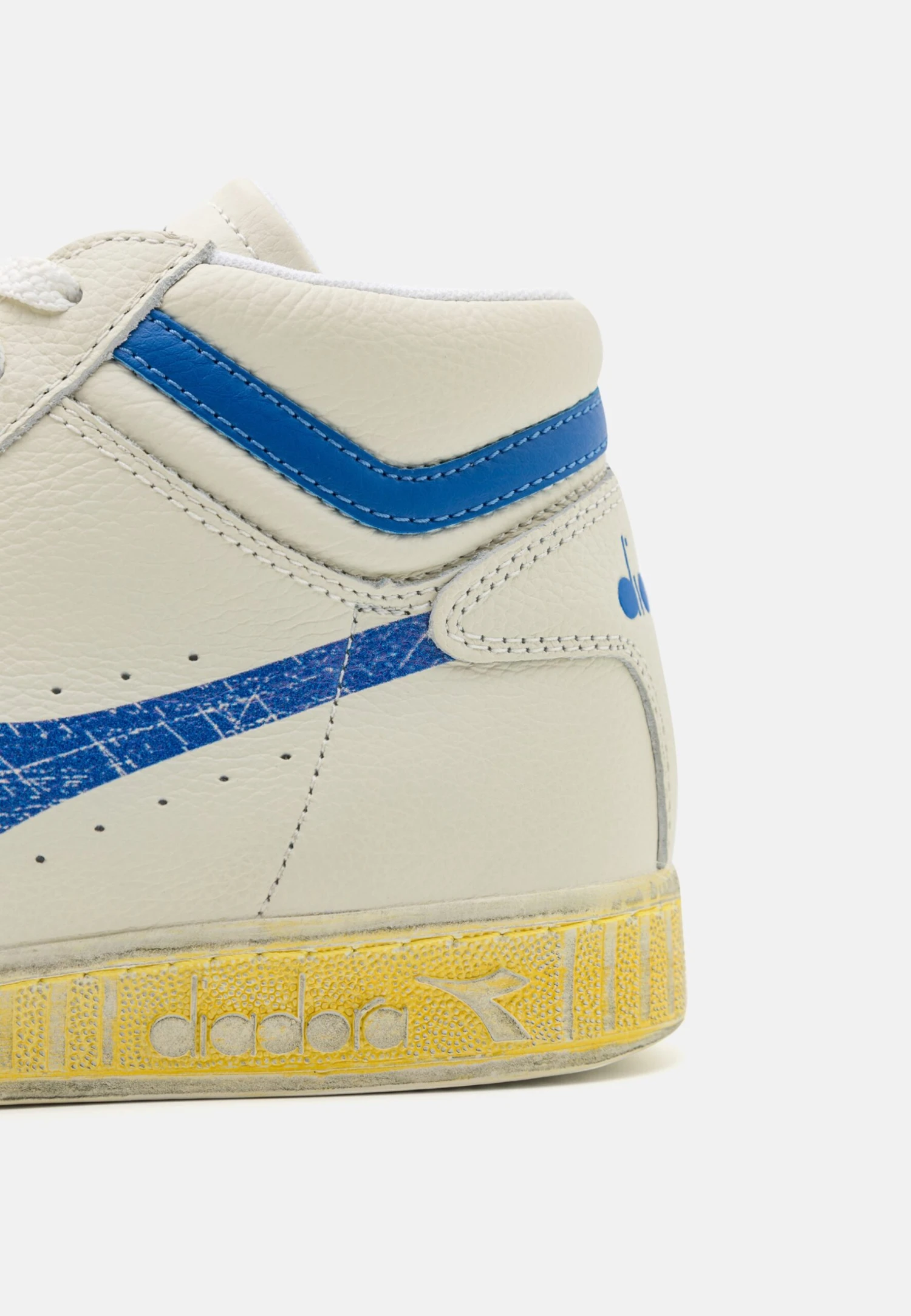 Diadora Game Retro Unisex - High-Top Trainers - Royal Fluo/Black/Yellow Fluo 6 Diadora Game Retro Unisex - High-Top Trainers - Royal Fluo/Black/Yellow Fluo - Image 6