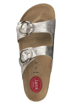 Jana Mules - Gold Met Str -Famous Lady Shoe Store 278342407e44466597357463f3a7cafc