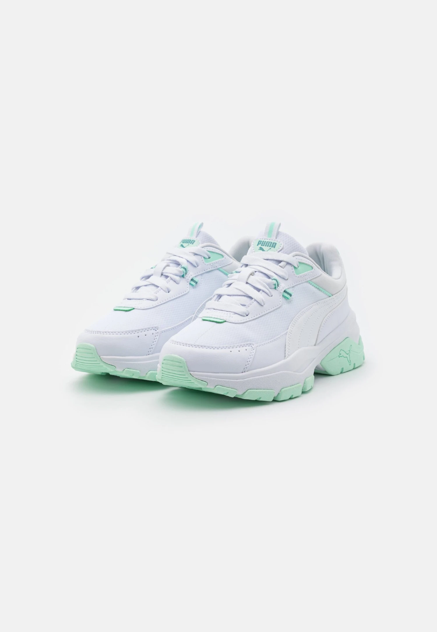 Puma Cassia Via - Trainers - White/Minty Burst/Adriatic 3 Puma Cassia Via - Trainers - White/Minty Burst/Adriatic - Image 3