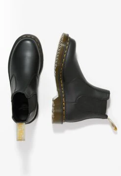 Dr. Martens 2976 Chelsea Vegan - Classic Ankle Boots - Black 11 Dr. Martens 2976 Chelsea Vegan - Classic Ankle Boots - Black -Famous Lady Shoe Store 341b4ea6925141f7bc3632d53e3d9f24