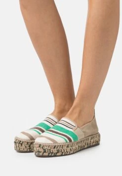 Marc O'Polo Kary- Slip-Ons - Natural/Green