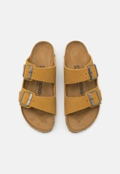 Birkenstock Arizona Unisex - Slippers - Brown -Famous Lady Shoe Store 406f62398fae46968cac8c56c8b6f9bf
