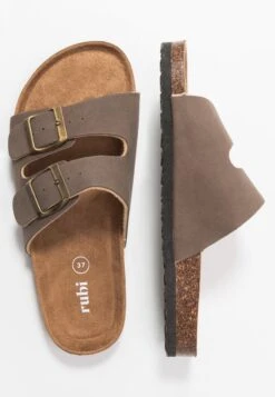 Rex Double Buckle Slide - Mules -Famous Lady Shoe Store 438a5b0f89fd4a4eb9d0004d5f29d0ab