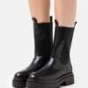 Raid Cherish - Platform Boots - Black