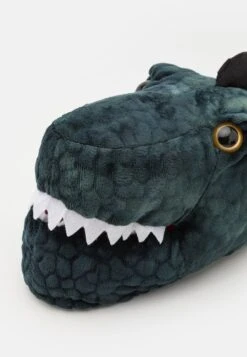 Dino Head Slipper Unisex - Slippers - Navy -Famous Lady Shoe Store 47b856b451a74a56978b42b023e11941