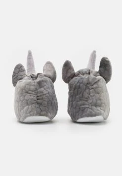 Rhino Slipper Unisex - Slippers - Grey -Famous Lady Shoe Store 4af2455fdff647b7b804dc8eefb9a3e4