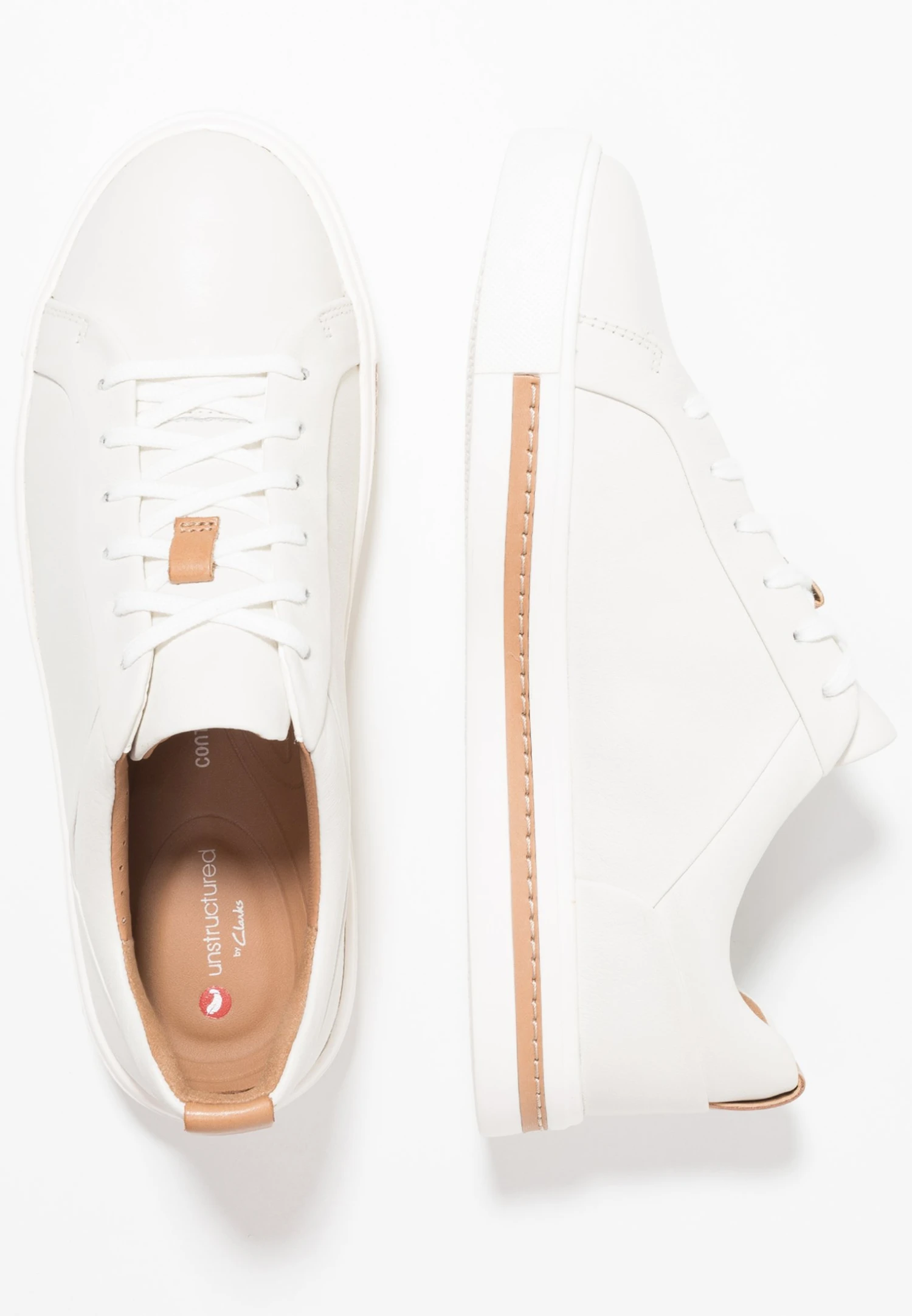 Clarks Un Maui Lace - Trainers - White 6 Clarks Un Maui Lace - Trainers - White - Image 6