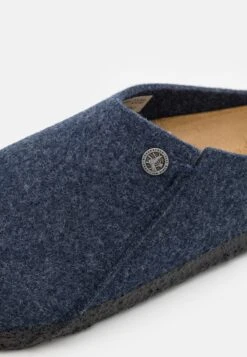 Birkenstock Zermatt Rivet - Slippers - Dark Blue -Famous Lady Shoe Store 557254ecf0ab4a748337f4007db8934c