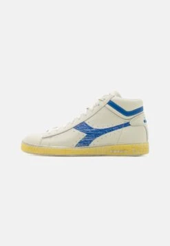 Diadora Game Retro Unisex - High-Top Trainers - Royal Fluo/Black/Yellow Fluo