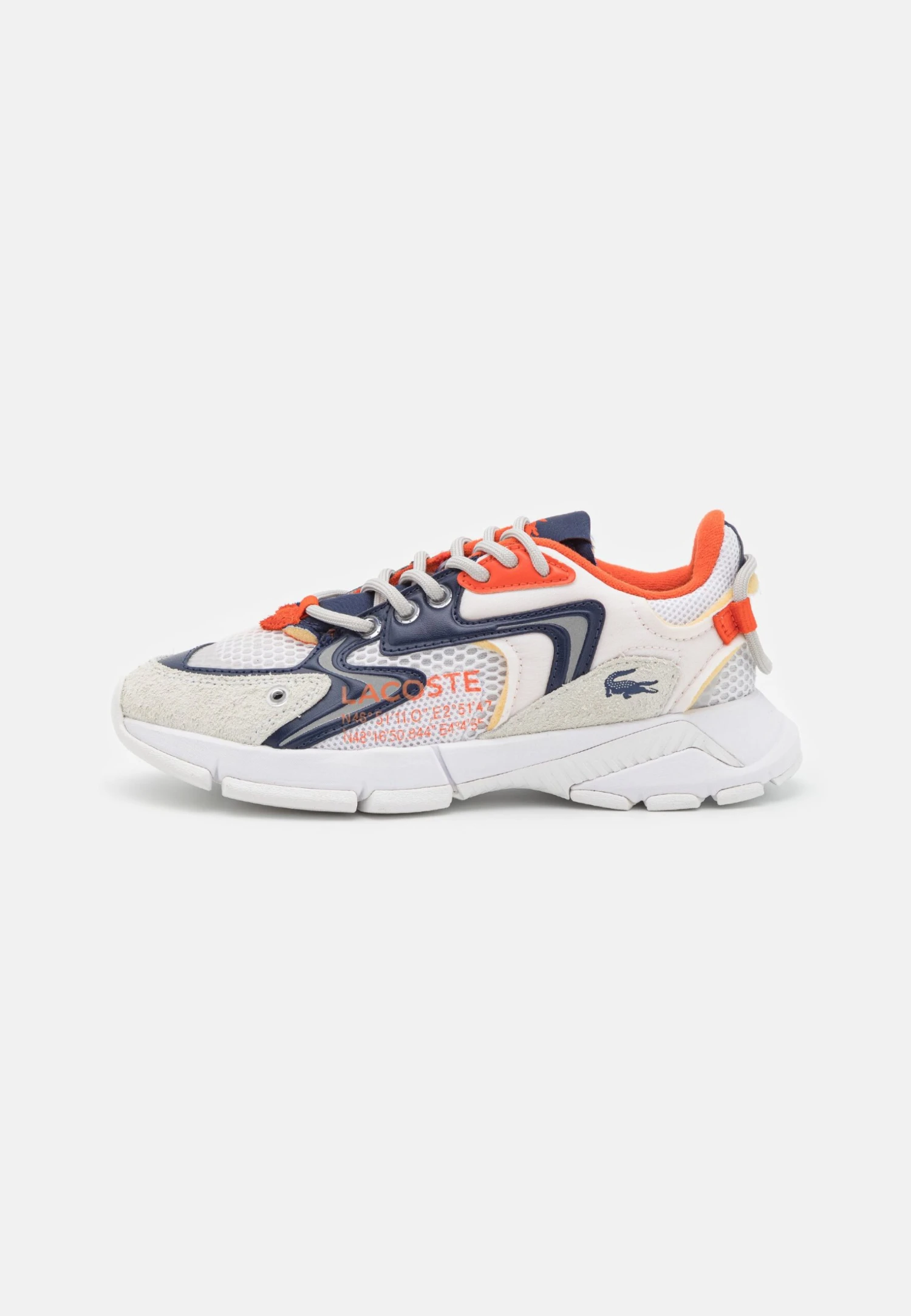 Lacoste Trainers - White/Orange 2 Lacoste Trainers - White/Orange - Image 2