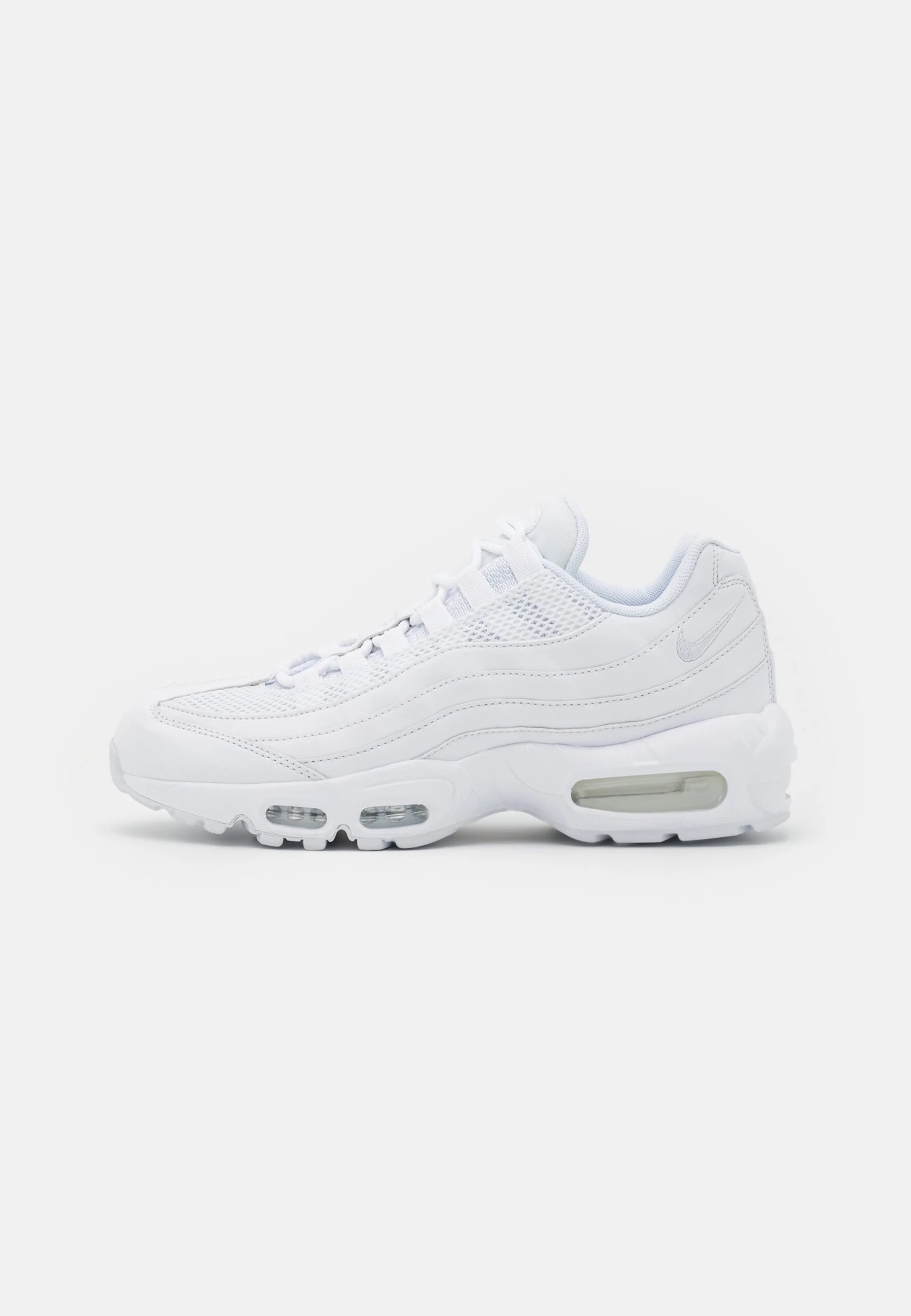 Nike Sportswear Air Max 95 - Trainers - White/Metallic Silver 1 Nike Sportswear Air Max 95 - Trainers - White/Metallic Silver