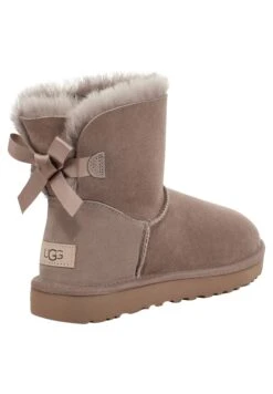 Ugg Mini Bailey Bow - Classic Ankle Boots - Caramel -Famous Lady Shoe Store 6055607baf164b48a50bfdc193061cf9
