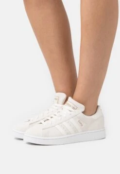 Adidas Originals Campus 2- Trainers - White/Cloud White/Magic Beige