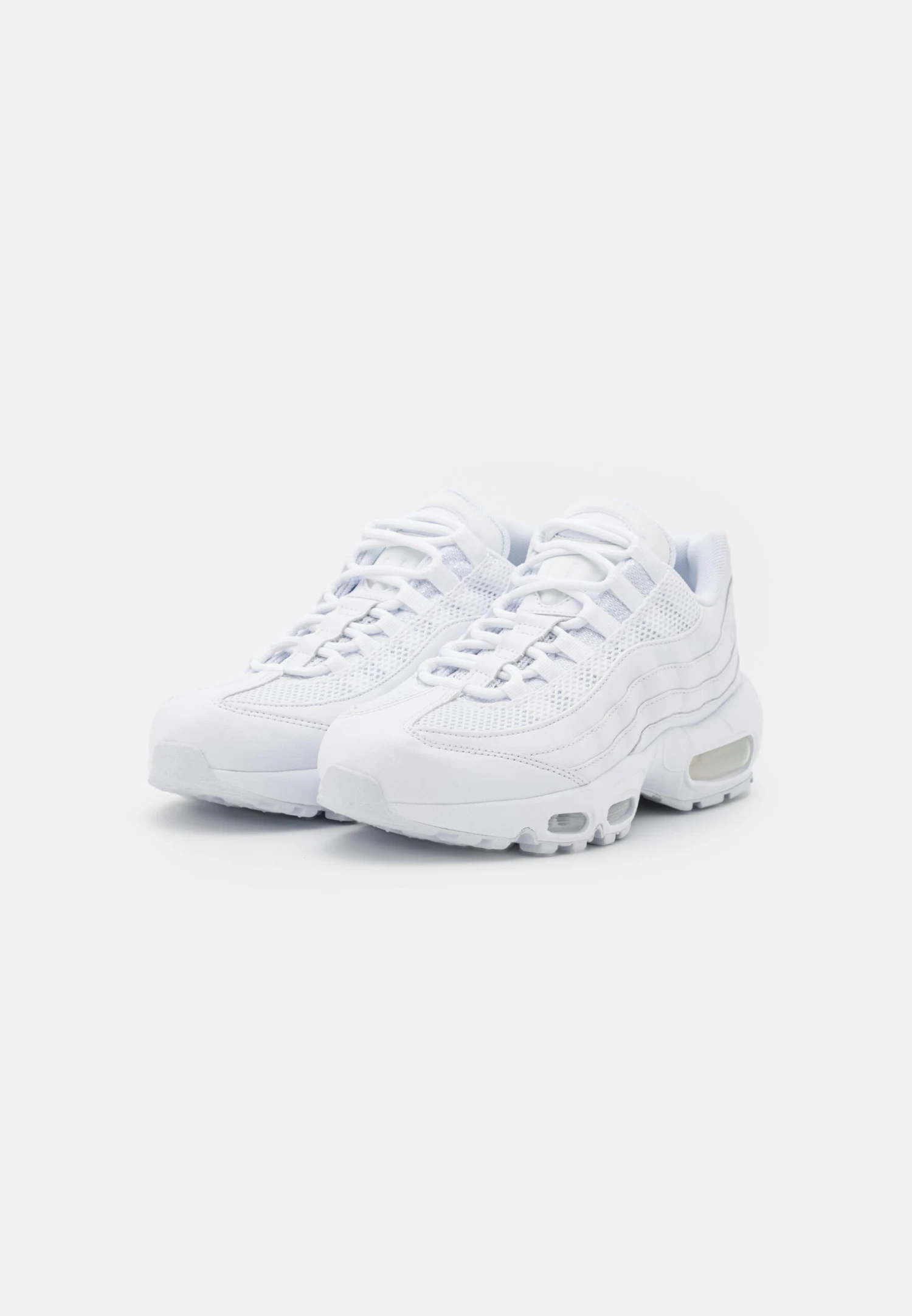 Nike Sportswear Air Max 95 - Trainers - White/Metallic Silver 2 Nike Sportswear Air Max 95 - Trainers - White/Metallic Silver - Image 2