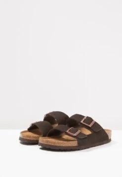 Birkenstock Arizona Sfb Vl Narrow - Slippers - Mocca 8 Birkenstock Arizona Sfb Vl Narrow - Slippers - Mocca -Famous Lady Shoe Store 65cb2c88f0df428a9d24e8b4bde9b2cc
