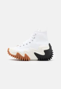 Converse Run Star Motion Canvas Platform Unisex - High-Top Trainers - White/Black/Honey