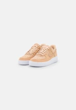 Nike Sportswear Nike Air Force 1 Premium - Trainers - Tan/White -Famous Lady Shoe Store 6afe823f20044742acccbef36f730250