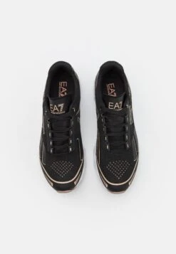EA7 Emporio Armani Ultimate C2 Unisex - Trainers - Black/Rosegold -Famous Lady Shoe Store 6c1839bbe51b40eb88bf73eb5f46c422