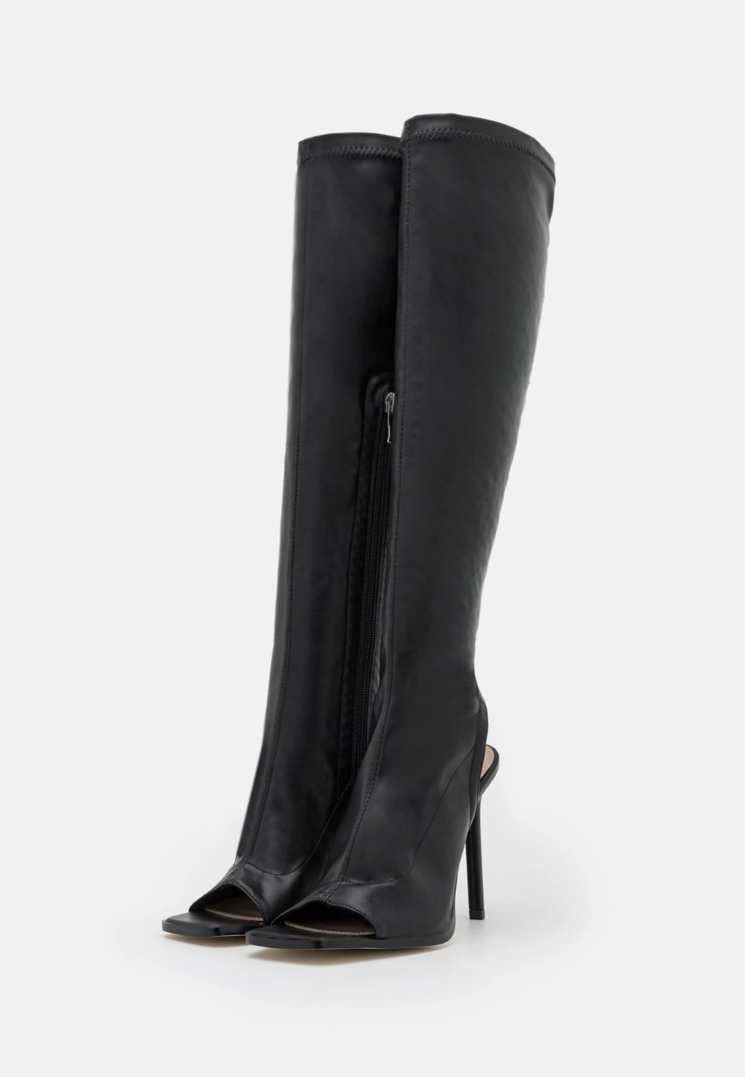 Raid Quarry - High Heeled Boots - Black 3 Raid Quarry - High Heeled Boots - Black - Image 3