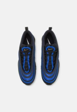 Nike Sportswear Air Max 97 Unisex - Trainers - Black/Metallic Gold/Hyper Royal/White -Famous Lady Shoe Store 7ba20efecf6c4f0fa2ecadd27b7598ed