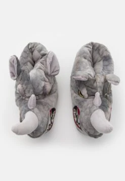 Rhino Slipper Unisex - Slippers - Grey -Famous Lady Shoe Store 7d538cd3083a412c810ae04bc2f763e3