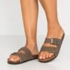 Rex Double Buckle Slide - Mules