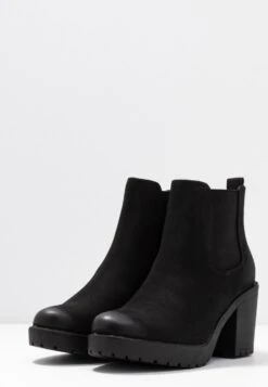 Anna Field Winter Booties - Ankle Boots - Black 11 Anna Field Winter Booties - Ankle Boots - Black -Famous Lady Shoe Store 831459df793d41938e7b7224d43ac666