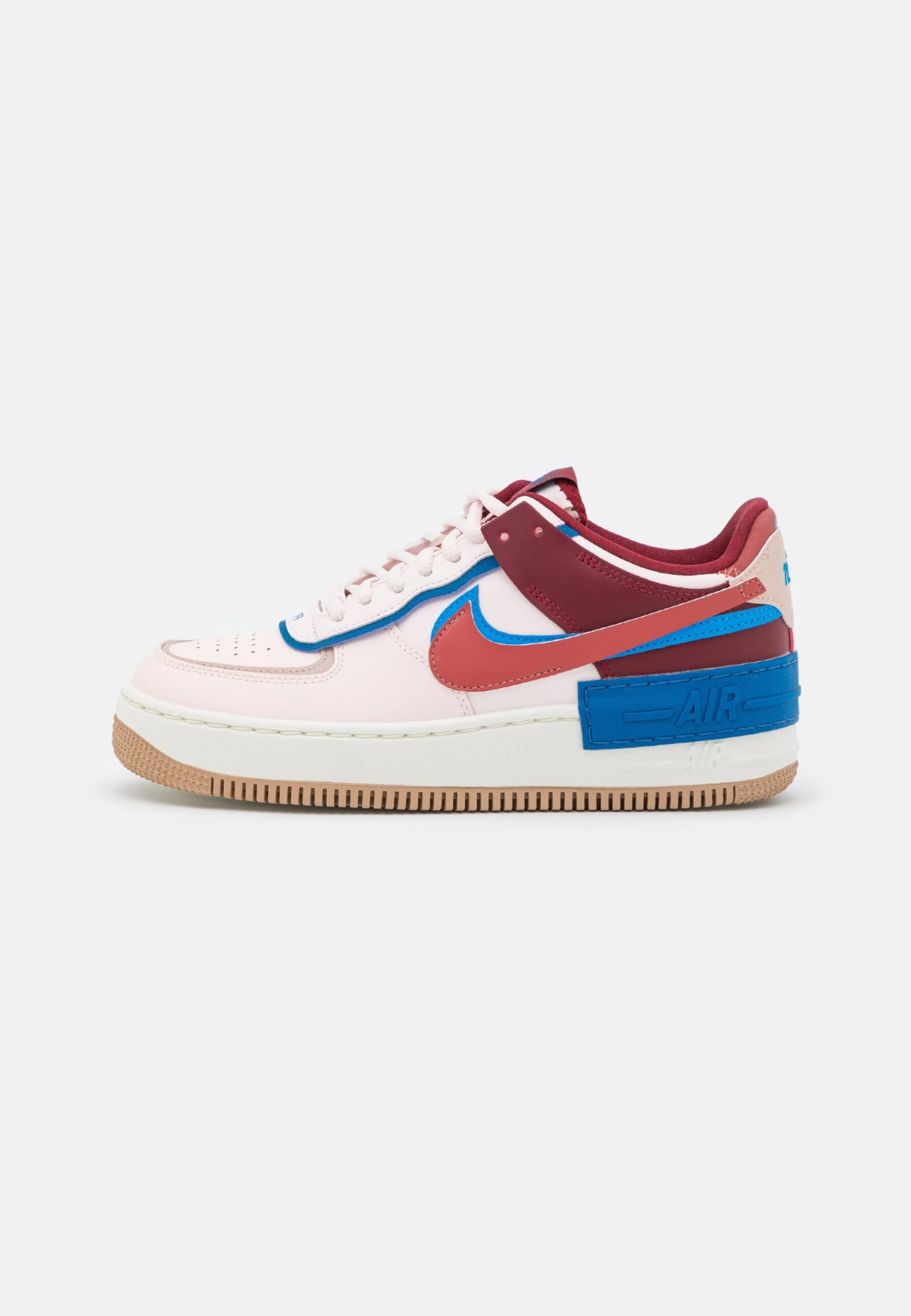 Nike Sportswear W Af1 Shadow - Trainers - Light Soft Pink/Canyon Rust/Fossil Stone/Team Red/Photo Blue/Blue Jay 2 Nike Sportswear W Af1 Shadow - Trainers - Light Soft Pink/Canyon Rust/Fossil Stone/Team Red/Photo Blue/Blue Jay - Image 2