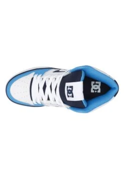 DC SHOES Pure Wc - Skate Shoes - White Carolina Blue -Famous Lady Shoe Store 86423861e1d24f22992ff19e23116eab
