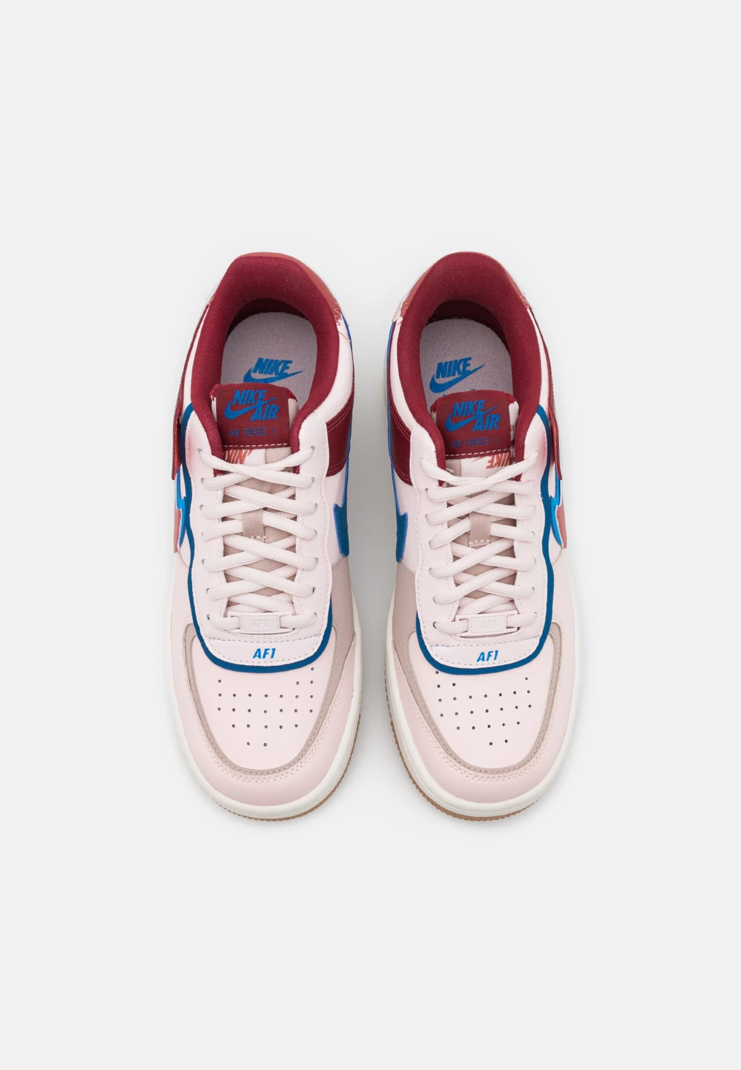 Nike Sportswear W Af1 Shadow - Trainers - Light Soft Pink/Canyon Rust/Fossil Stone/Team Red/Photo Blue/Blue Jay 6 Nike Sportswear W Af1 Shadow - Trainers - Light Soft Pink/Canyon Rust/Fossil Stone/Team Red/Photo Blue/Blue Jay - Image 6