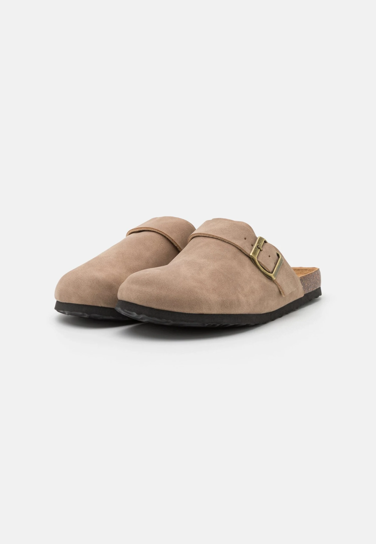 Rex Buckle Mule - Slippers - Roebuck Nubuck 3 Rex Buckle Mule - Slippers - Roebuck Nubuck - Image 3