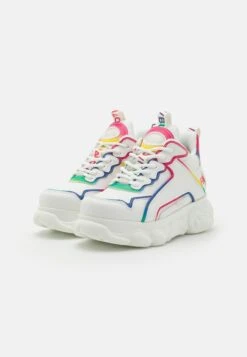 Buffalo Chai - Trainers - White/Rainbow -Famous Lady Shoe Store 99bf1092197c40cfbc584cb90006ec45